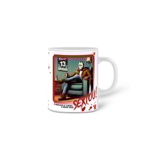 Nome do produto CANECA SEXTOU COM JASON - SEXTA 13