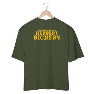 Nome do produto CAMISETA OVERSIZED VERSÃO BRASILEIRA HERBERT RICHERS