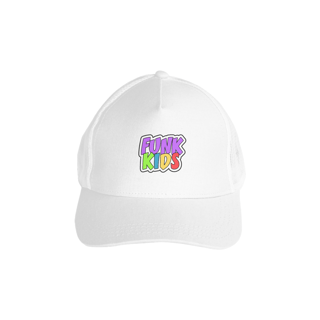Nome do produto Boné Americano com Tela FUNK KIDS - Logo