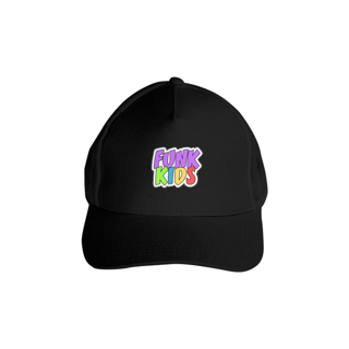 Nome do produto Boné Americano com Tela FUNK KIDS - Logo