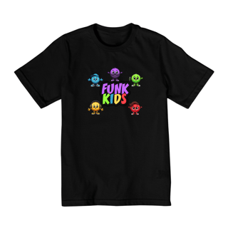 Nome do produto T-Shirt Quality Infantil (2 A 8 ANOS) FUNK KIDS - Turma completa