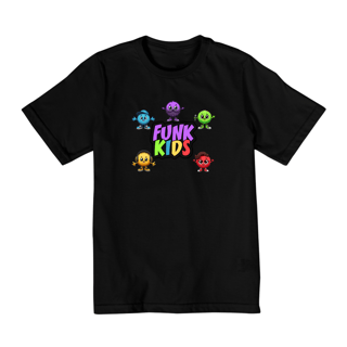 Nome do produto T-Shirt Quality Infantil (10 A 14 ANOS) FUNK KIDS - Turma completa