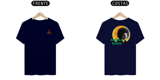 Nome do produto camisa estampa nas costas Angela Davis