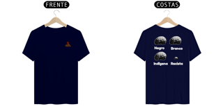 Nome do produto Camisa cérebro racista 