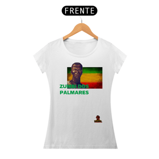 Nome do produto Camisa feminina Zumbi dos Palmares