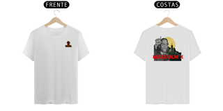 Nome do produto camisa estampa nas costas Malcolm x