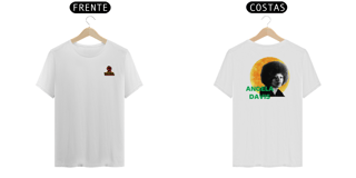 Nome do produto camisa estampa nas costas Angela Davis