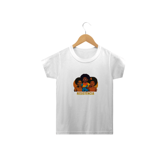 camisa unisex infantil resistência