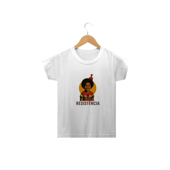 camisa infantil unisex resistência