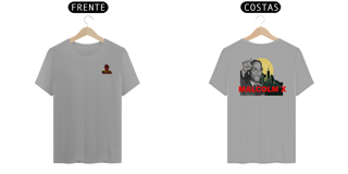 Nome do produto camisa estampa nas costas Malcolm x