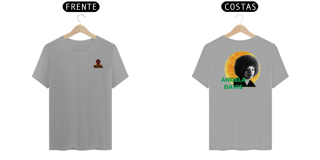 Nome do produto camisa estampa nas costas Angela Davis