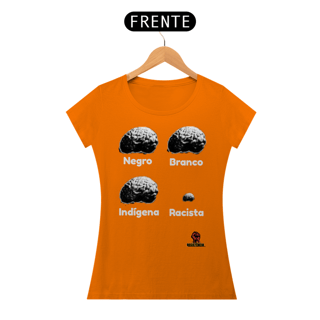 Nome do produto camisa feminina cérebro de racista