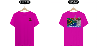 Nome do produto camisa com estampa nas costas Mandela