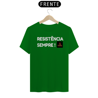 Nome do produto Camisa Resistência contra o racismo