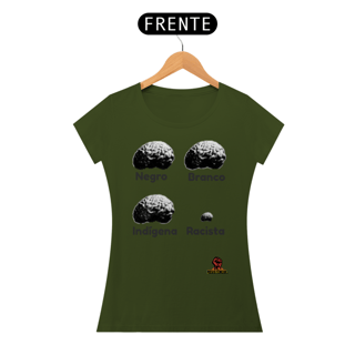 Nome do produto camisa feminina cérebro racista