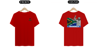 Nome do produto camisa com estampa nas costas Mandela