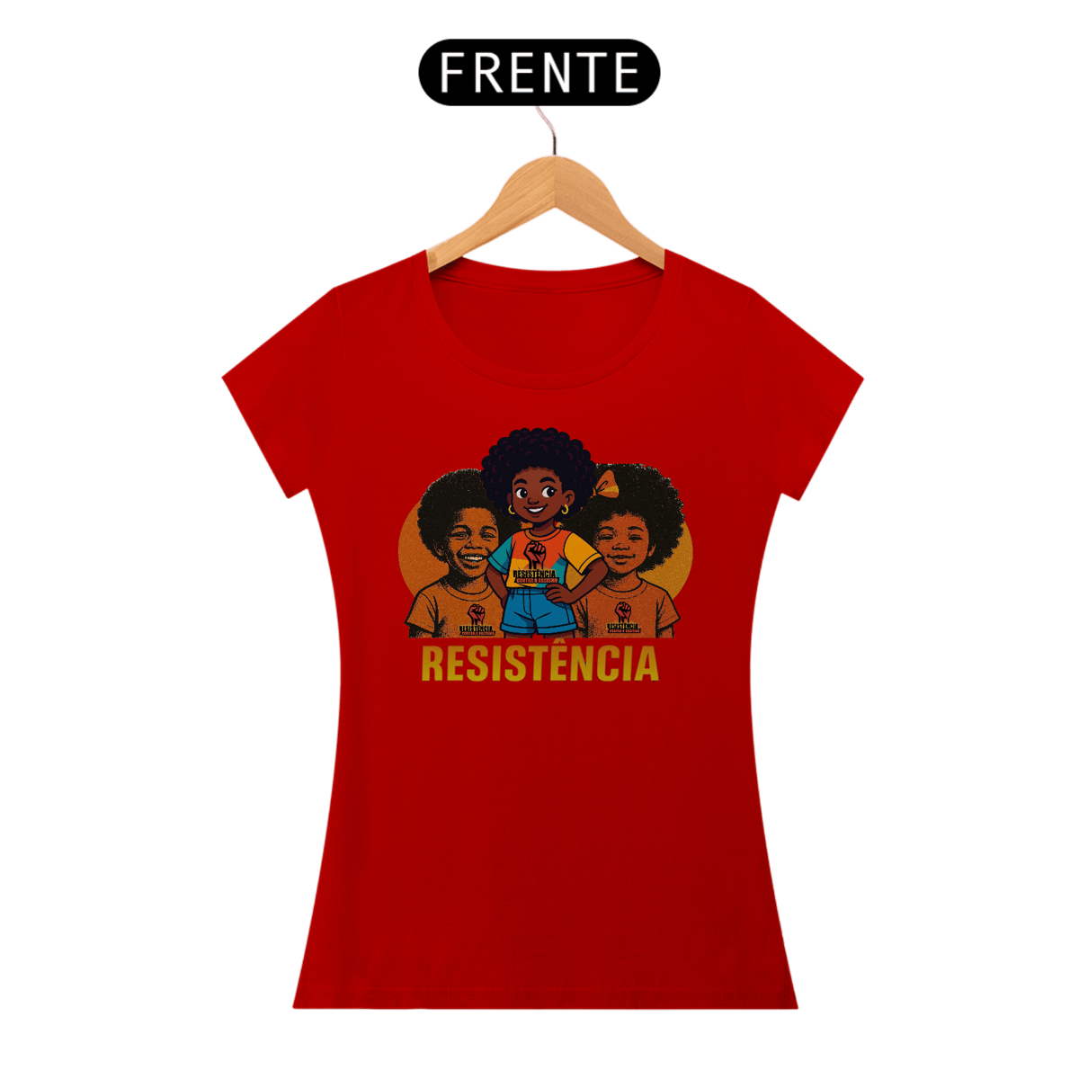 Nome do produto: Camisa feminina crianças resistência