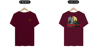 Nome do produto camisa estampa nas costas Malcolm x