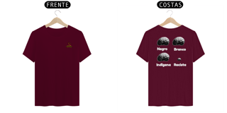 Nome do produto Camisa cérebro racista 