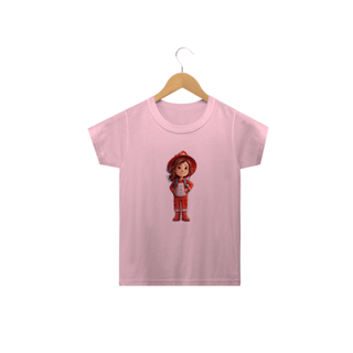 Nome do produto Camiseta infantil A BOMBEIRA