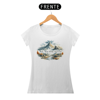 Nome do produto Fallout wastelands - BABY LOOK