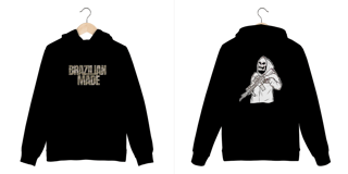 Nome do produto Moletom Canguru - Skull Camo