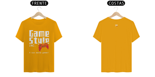 Nome do produto Camiseta estampa na frente e mini estampa atrás