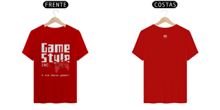 Nome do produto Camiseta estampa na frente e mini estampa atrás
