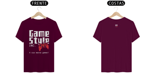 Nome do produto Camiseta estampa na frente e mini estampa atrás