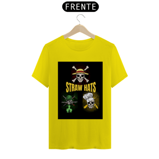 Nome do produto Camiseta One Piece - Chapéus de Palha