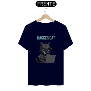 Nome do produto camiseta hacker cat