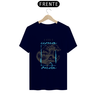 Nome do produto Camiseta A vida é uma onda