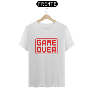 Nome do produto Camiseta Game Over