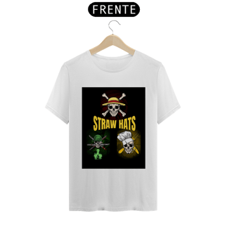 Nome do produto Camiseta One Piece - Chapéus de Palha