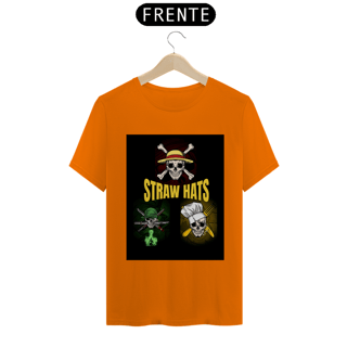 Nome do produto Camiseta One Piece - Chapéus de Palha