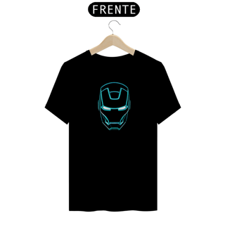 Camiseta Homem de Ferro Neon Azul - Iron Man
