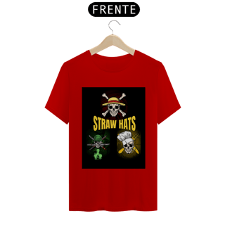 Nome do produto Camiseta One Piece - Chapéus de Palha