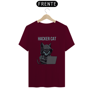 Nome do produto camiseta hacker cat