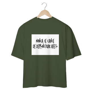 Nome do produtoDemonstrações - Oversized
