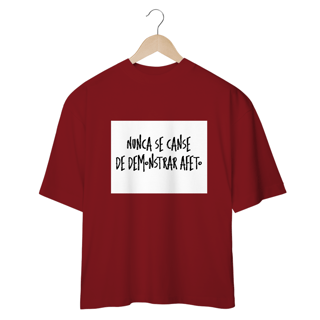 Nome do produtoDemonstrações - Oversized