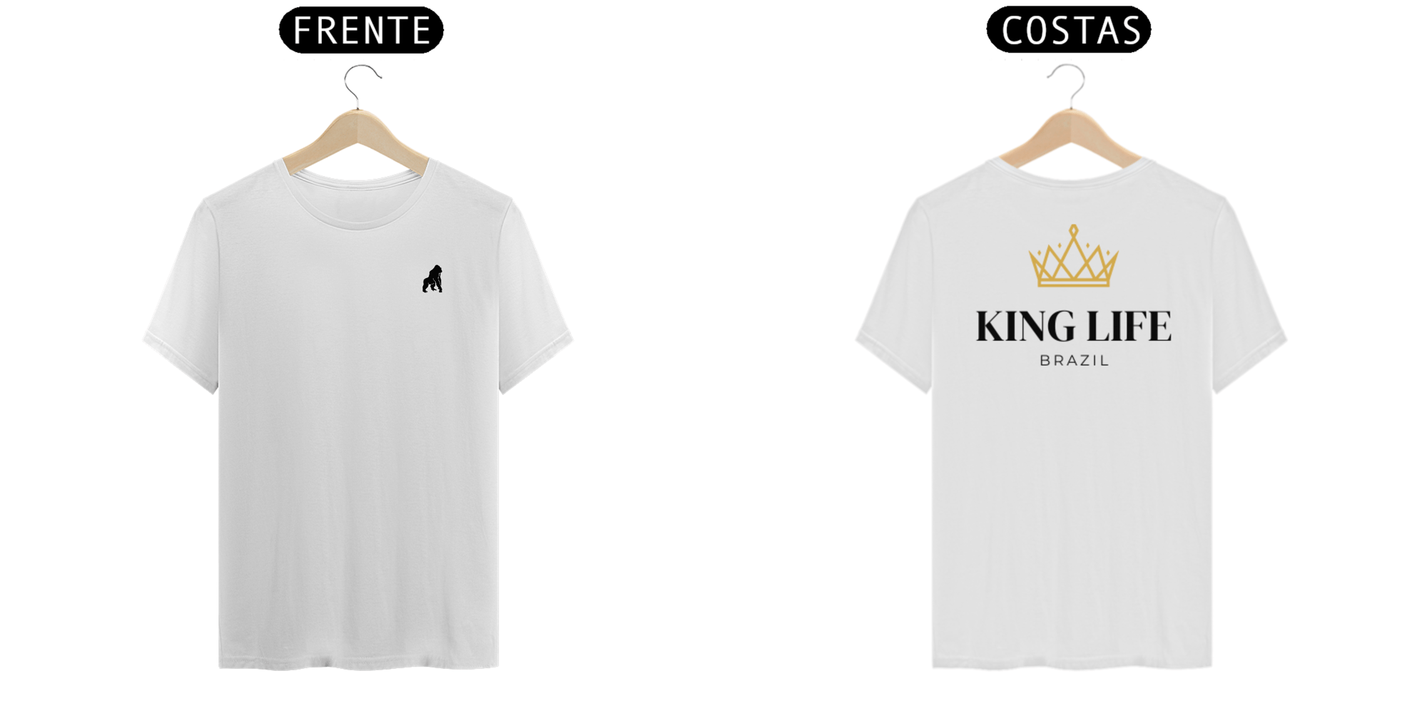 Camiseta King Life Brazil