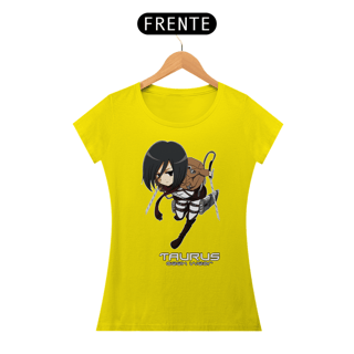 Nome do produto Camiseta Mikasa Attack on Titan - Feminina - Baby Long Classic