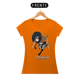 Nome do produto Camiseta Mikasa Attack on Titan - Feminina - Baby Long Classic