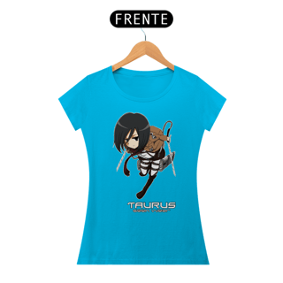 Camiseta Mikasa Attack on Titan - Feminina - Baby Long Classic