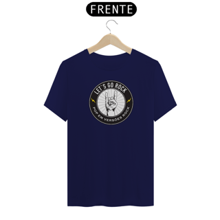 Nome do produto CAMISETA LET'S GO ROCK - LOGO