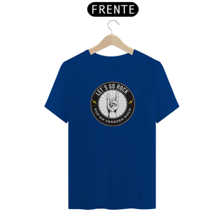Nome do produto CAMISETA LET'S GO ROCK - LOGO