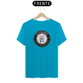Nome do produto CAMISETA LET'S GO ROCK - LOGO