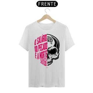 Nome do produto CAMISETA O SALÁRIO DO PECADO É A MORTE