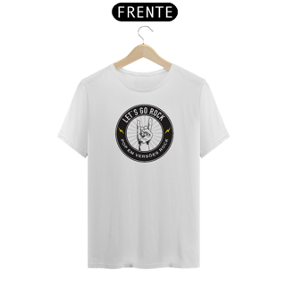 Nome do produto CAMISETA LET'S GO ROCK - LOGO