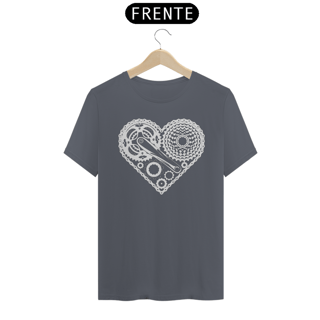 Nome do produto CAMISETA CORAÇÃO COM PARTES DA BICICLETA